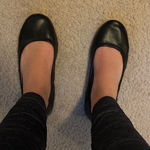Basic black flats. Target